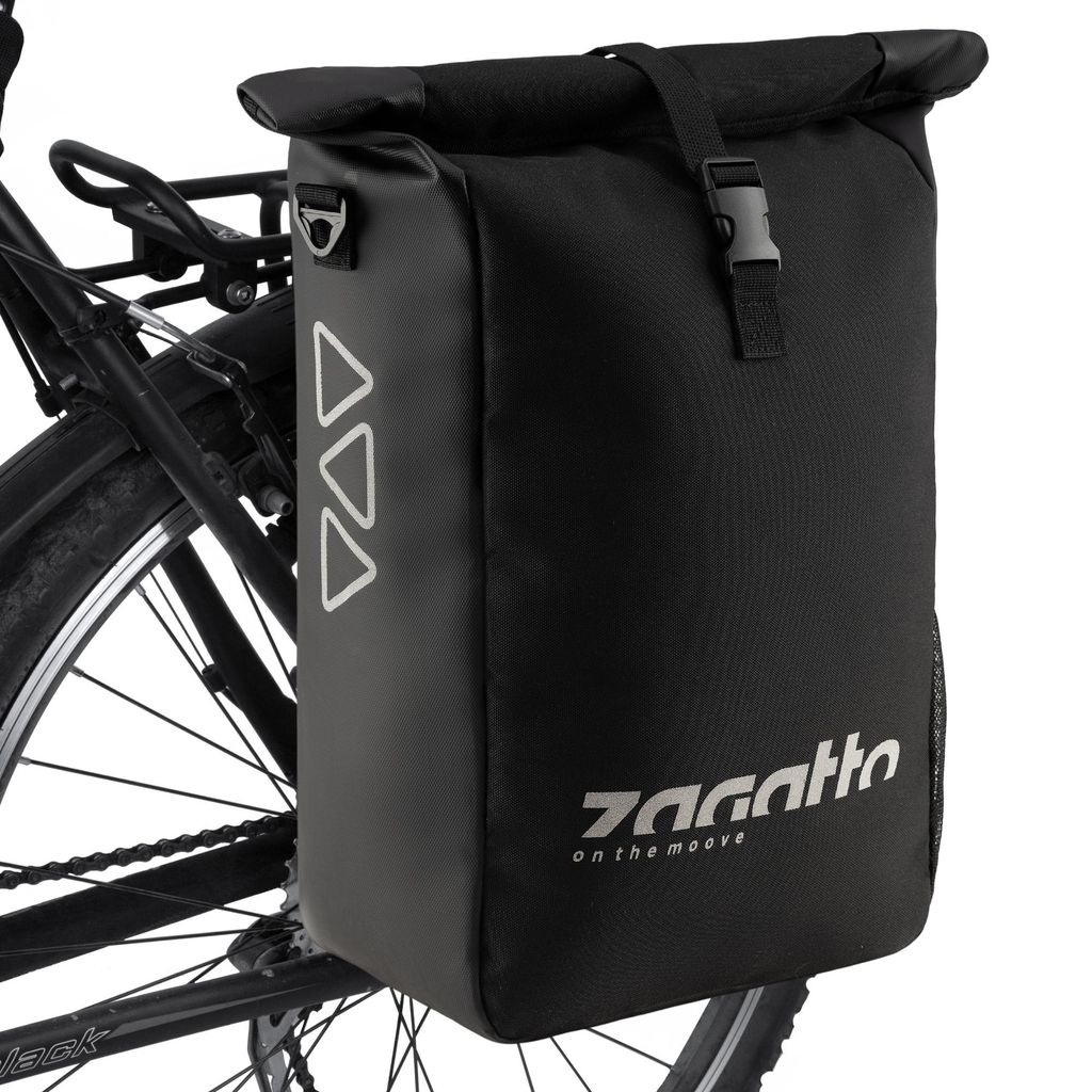 Zagatto Fahrradtaschen für Gepäckträger Geräumig Produktbild 