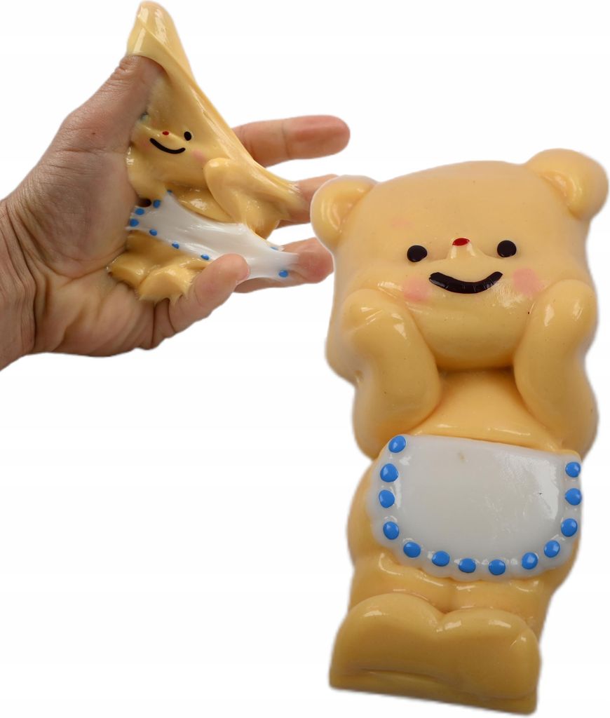 Sticky Bär Antistress Spielzeug Dehnbar - Klebender Gummibär Squishy Stressabbau Kinder