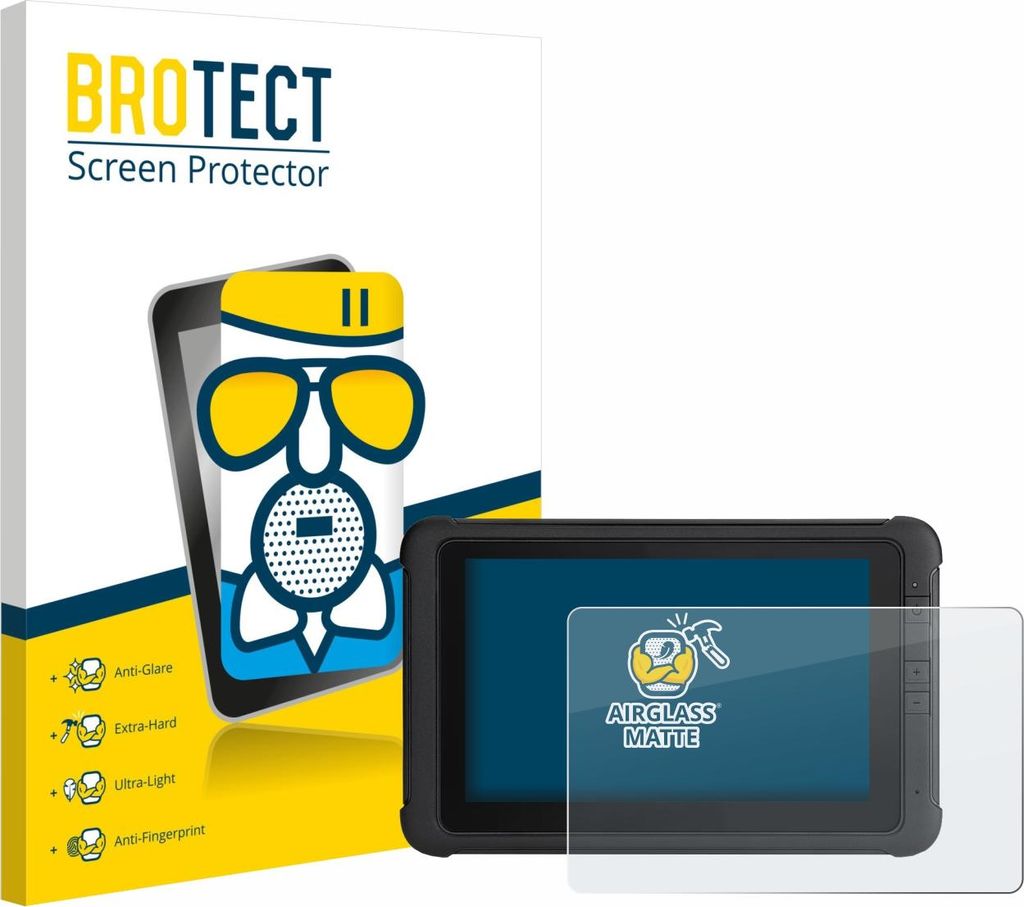 BROTECT Entspiegelungs Schutzglas für Webfleet PRO 8475 Schutzfolie Panzer Folie Glas Display Schutz matt