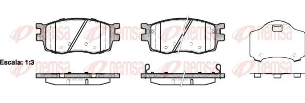 Kit Plaquettes de Frein Route et Ville pour Hyundai i20 et Kia Rio 1.4