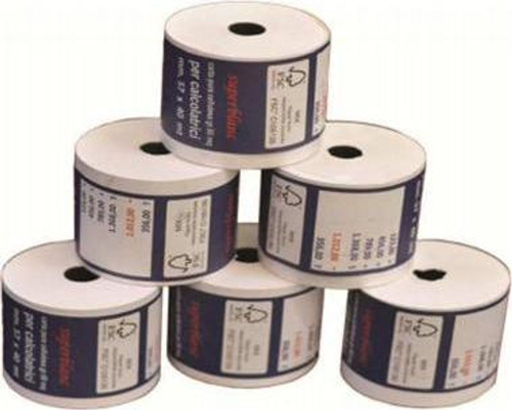 SA.BA.CART 10307600012VX Kassenrolle 10 Stück(e) 60 g/m² 76 mm