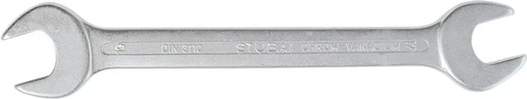 Clé à fourche 34x36 mm Stubai chromée, haute résistance DIN-3110 en CV