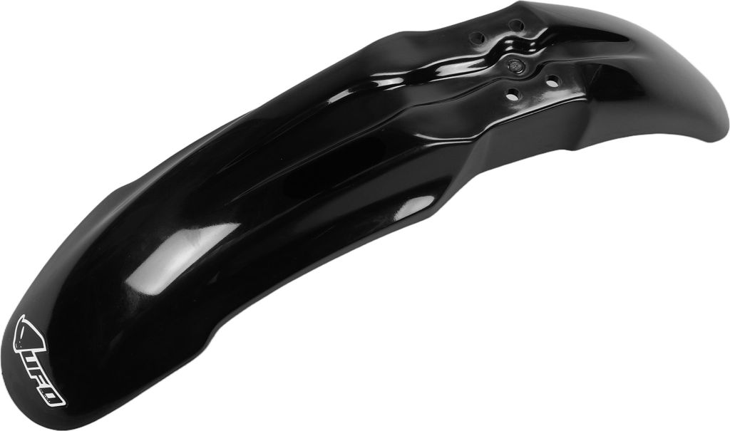 Kotflügelverkleidung UFO PLAST Abdeckung Schutzblech vorne für Kawasaki KX 85 ccm Bj. 2000 - 2013, Farbe:schwarz
