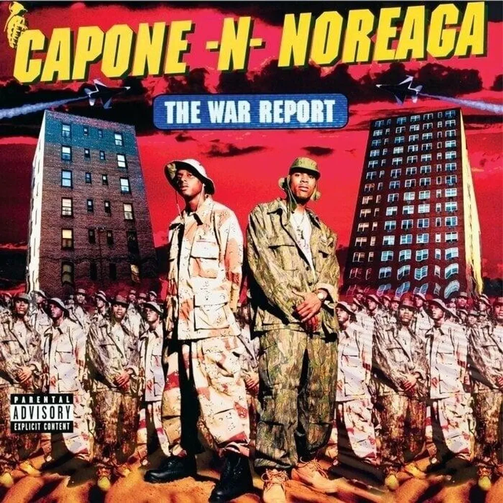 Édition Rare Vinyle War Report Capone-N-Noreaga 2 LP Splatter Coloré
