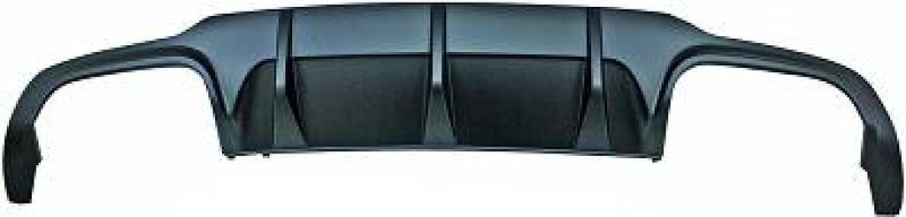 DIEDERICHS Heckdiffusor 1672259 Hinten passend für MERCEDES-BENZ C-Klasse Limousine (W204)