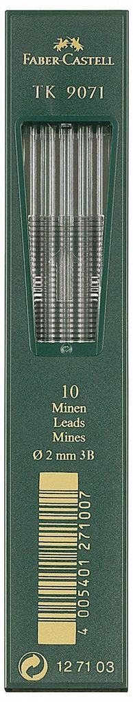 Faber-Castell TK 9071, Schwarz, 2 mm, 130 mm, Faber-Castell Produktbild 