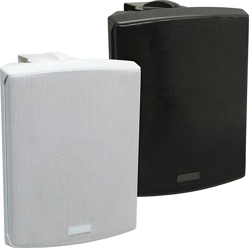 Enceintes Actives 2 Voies 60W Amplifiées Kindermann SDQ5P-BL Noires