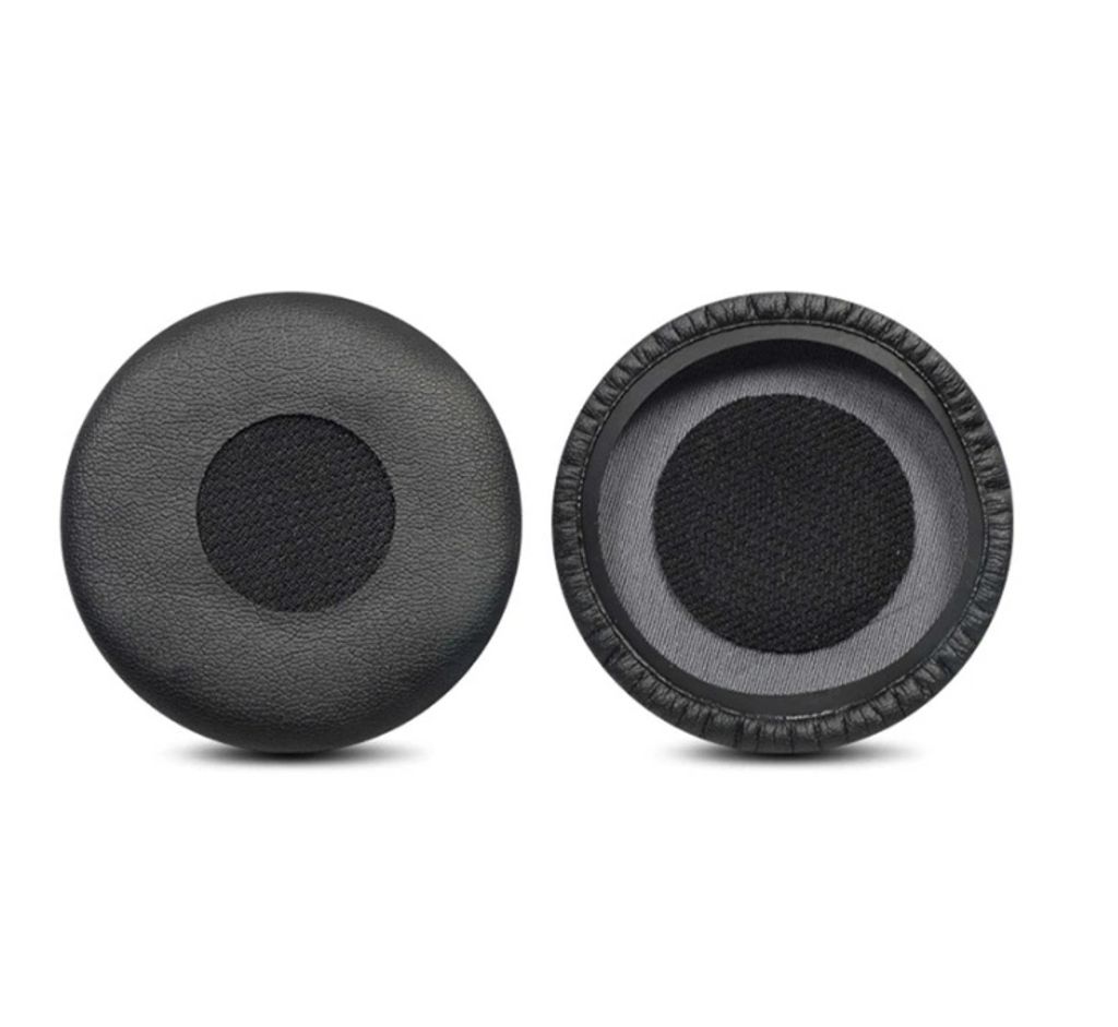 Ohrpolster für Jabra Evolve 65/40/30/20 Series Leder Schwarz 1 Paar Leder