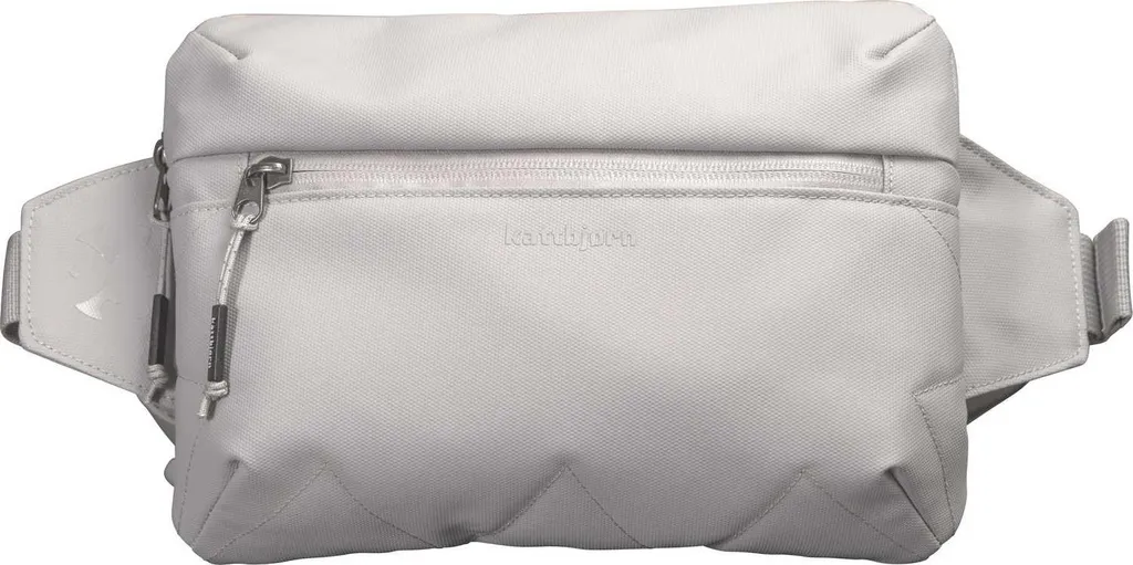 Sac banane gris Asphalt Grey kattbjoern - Hipbag en toile résistante