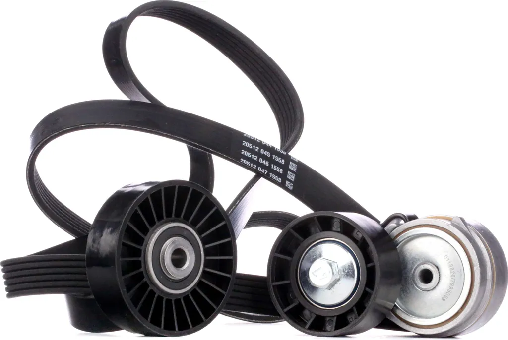 Kit Courroie Striée Haute Résistance pour Alfa 156 et Multipla JTD