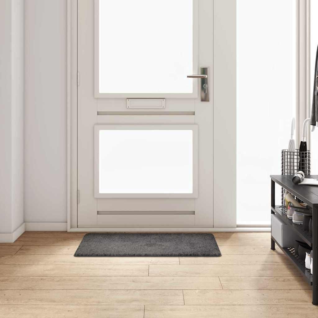 "Winter Sale" Teppichläufer Grau 50 x 100cm 100% Polypropylen Tuft - Designerteppiche clorisNeu219586 - Designerteppiche
