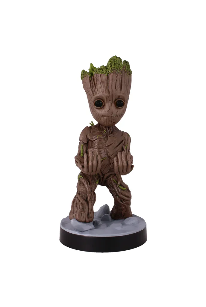 Groot Cable Guy Figurine Support de Charge Marvel incluant Câble 2m