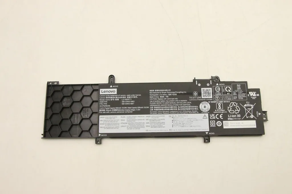 Batterie Interne Lenovo 5B10W51861 39.3Wh 3 Cellules Li-ion pour PC