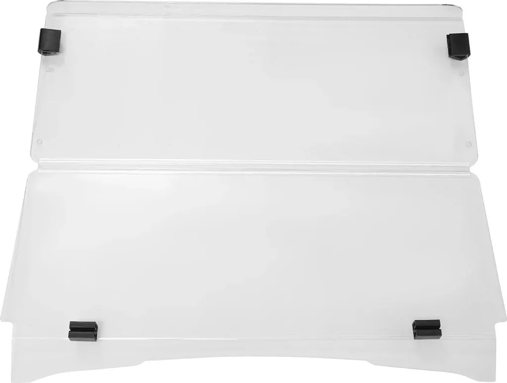 Pare-brise pliable voiturette golf protection pluie acrylique