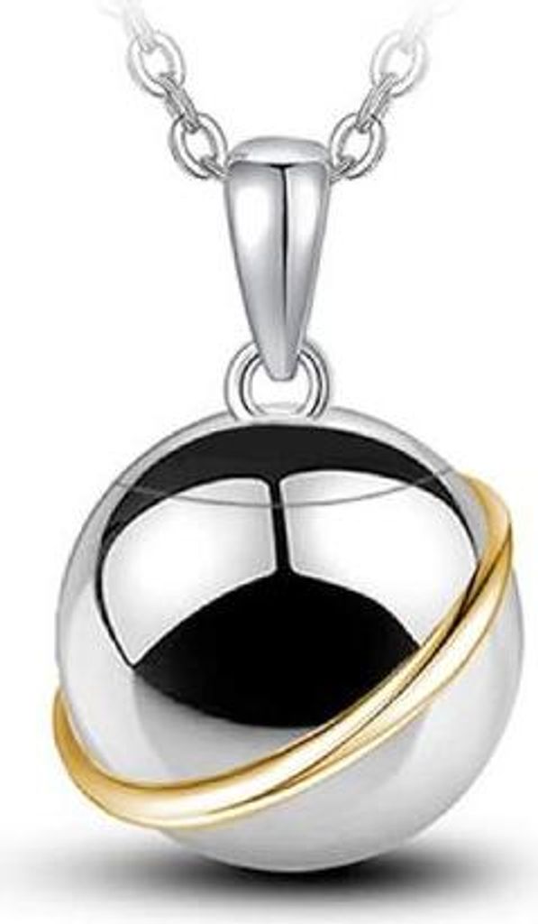 Luxe ashangertje met ketting, geschikt voor as, haar of Productafbeelding 