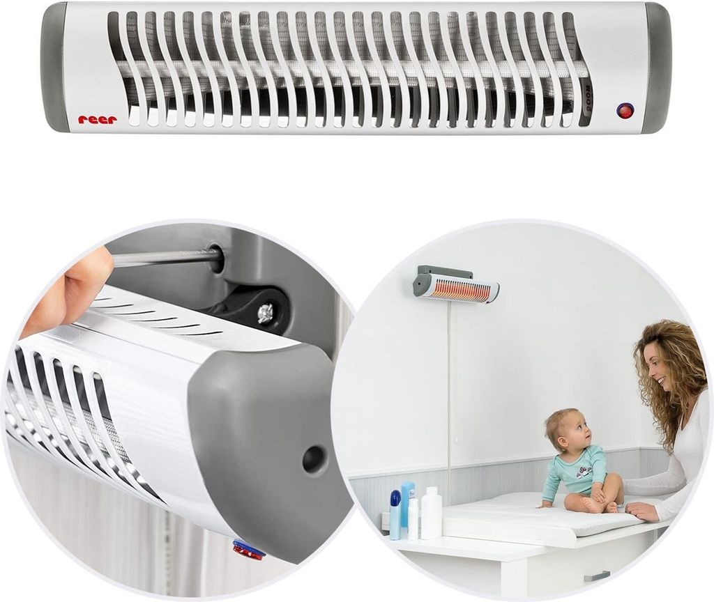Reer 19040 EasyHeat Wickeltisch-Wärmestrahler Produktbild 10