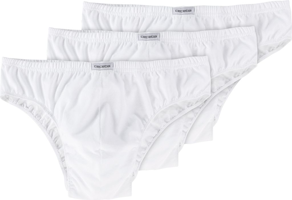 Slips 3er Pack weiß Ceceba Übergrößen