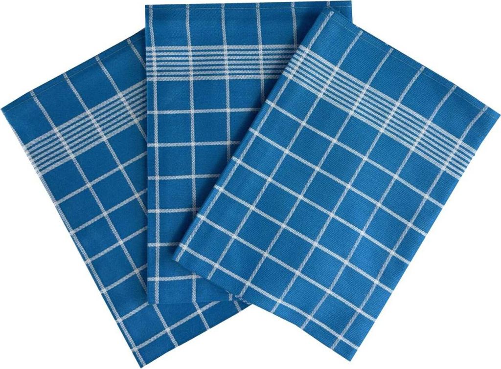 Ściereczka Pozitiv egipska bawełna 50x70 cm turkusowa/biała Zdjęcie produktu 