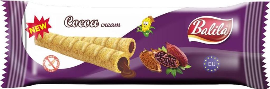 Balila Maisbrötchen mit Kakaosahne Glutenfrei 18 g Produktbild 