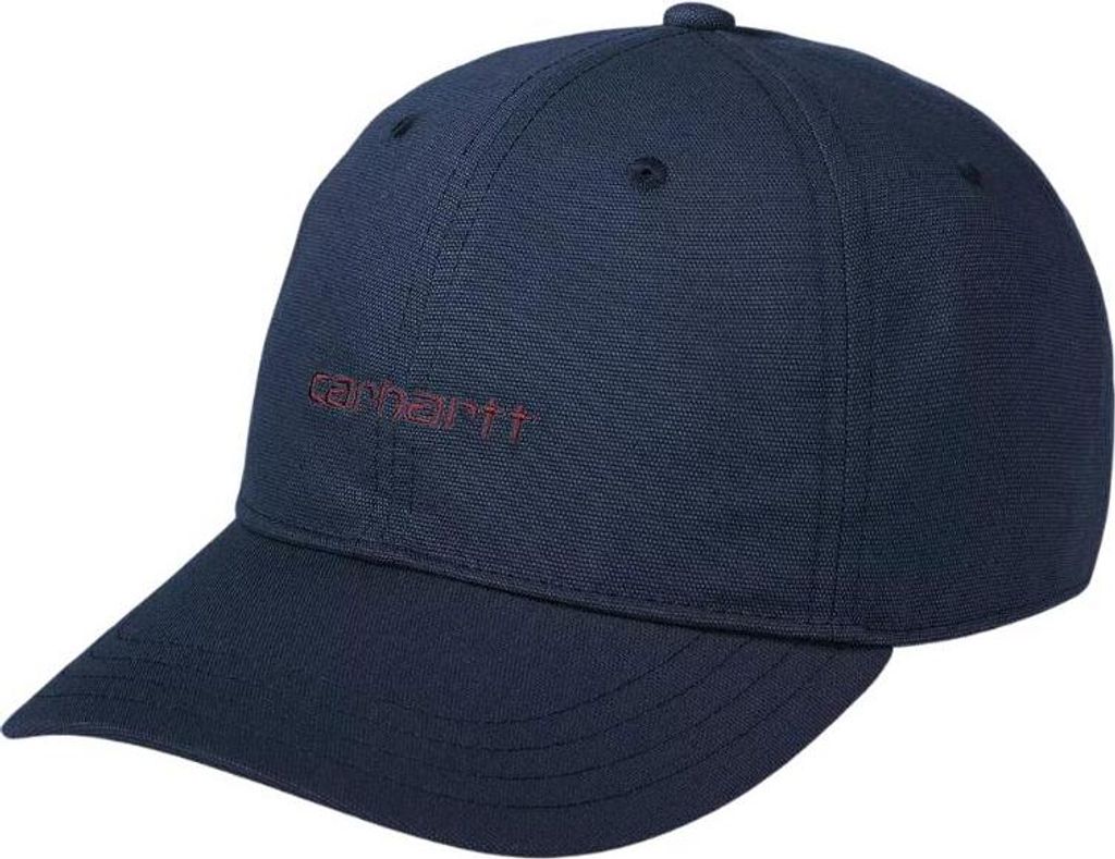 Carhartt WIP Canvas Script Cap Air Force Blue / Mal .