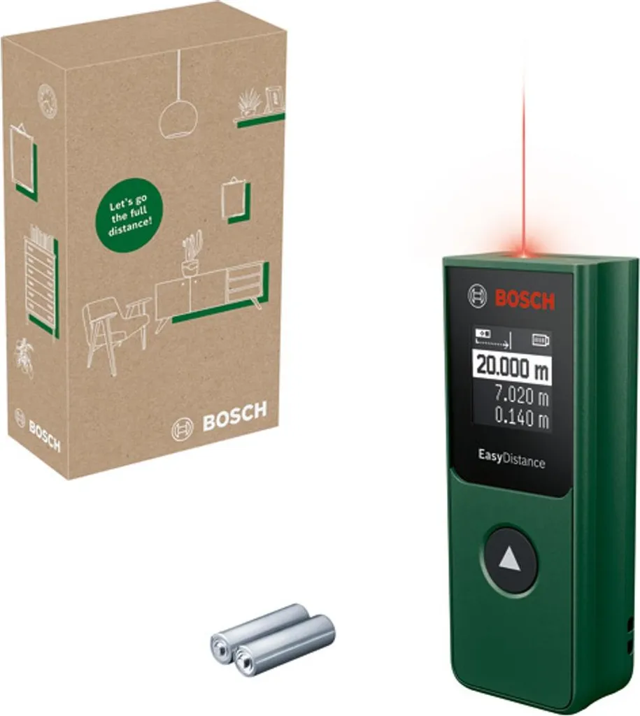 Recensione Bosch EasyDistance 20: Distanziometro Laser Digitale 20m