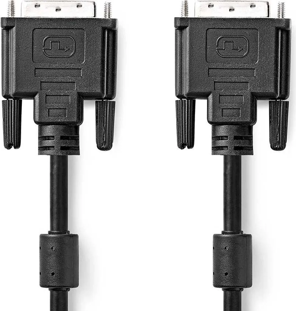 Cavo DVI-D 10m Dual Link 2560x1600 | Connettori Nichelati Nero