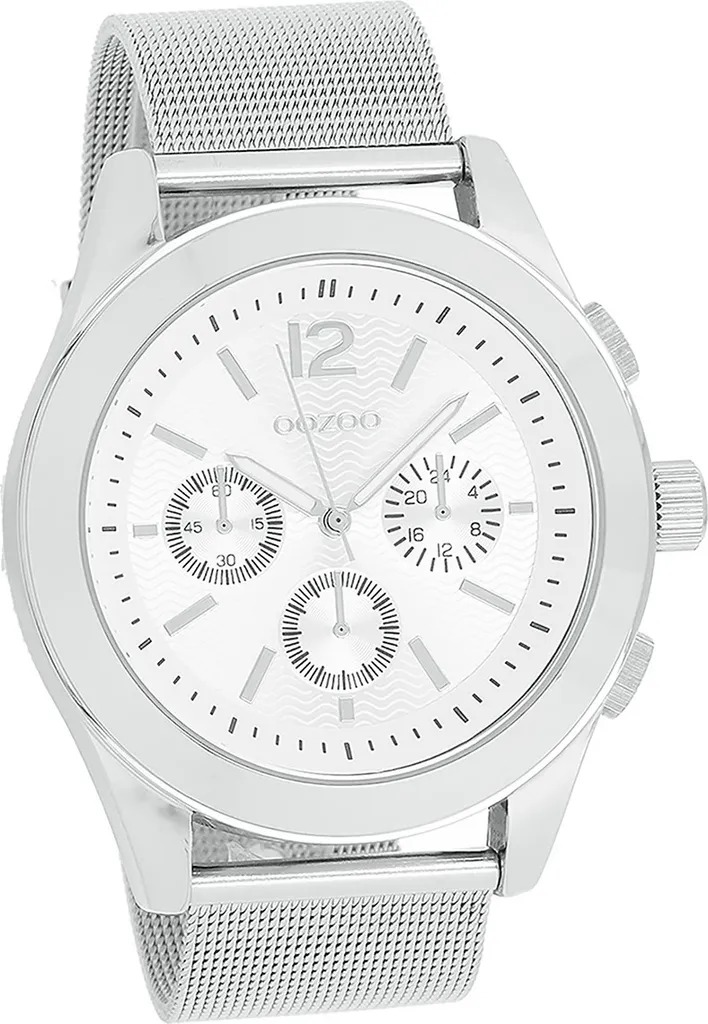 Montre Oozoo Homme en Métal Argenté Analogique Quartz D2UOC2355A