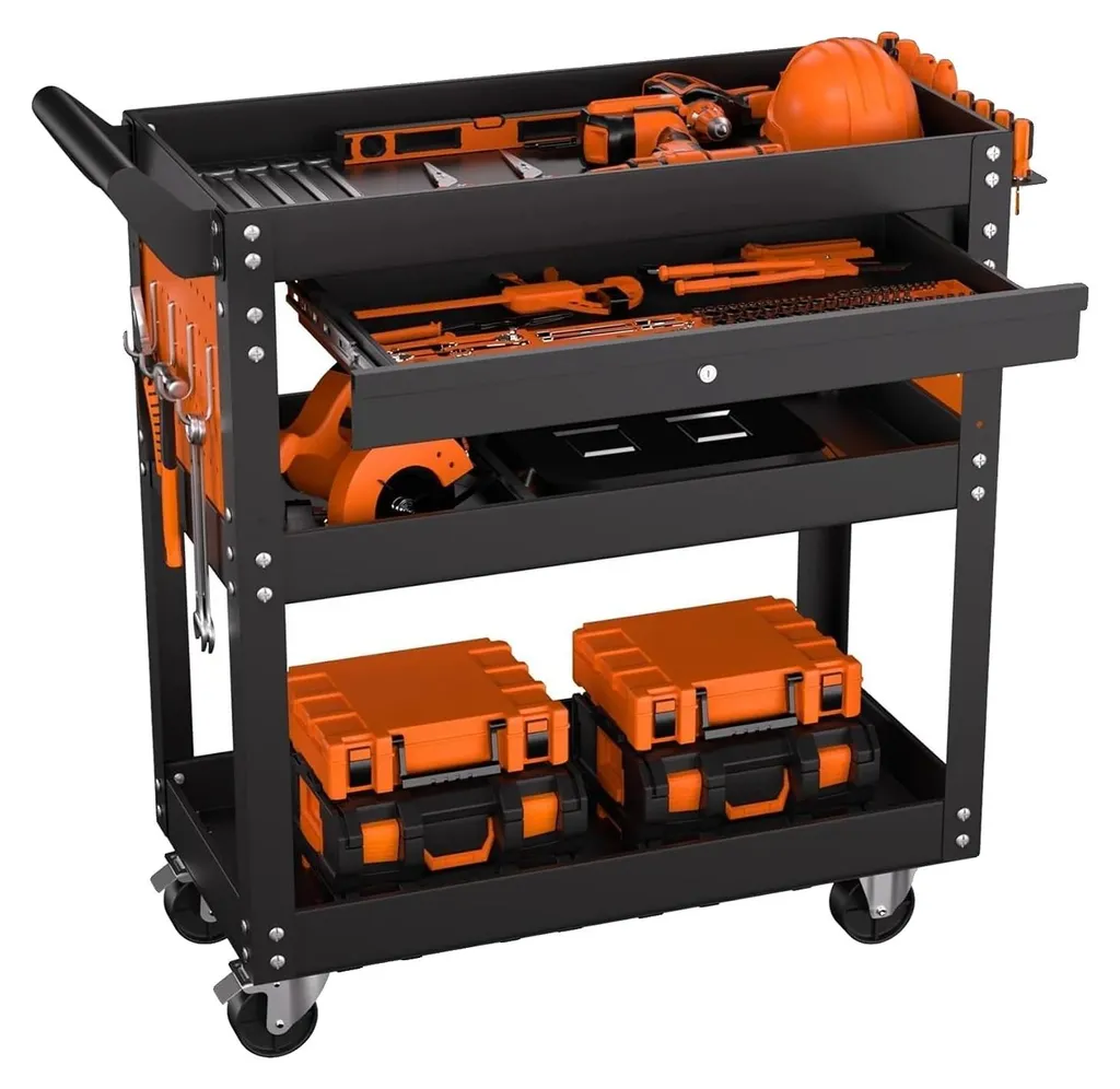 Étagère de stockage mobile 350 lb - Finis les problèmes de place au sol