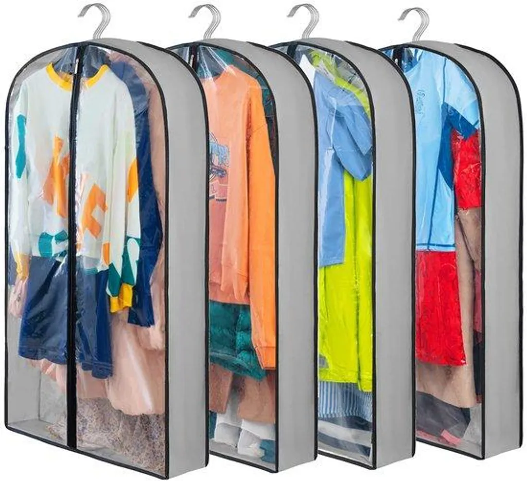 Housse de voyage pour vestes et costumes lot de 4 protections 102cm
