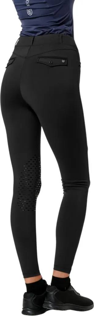 Legging Équitation Full-Grip Premium Noir : Confort et Adhérence Taille L