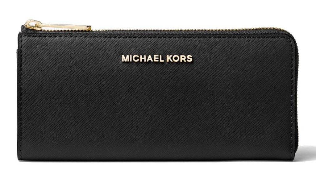 Michael Kors Portafoglio Quarter Zip Nero Immagine del prodotto 