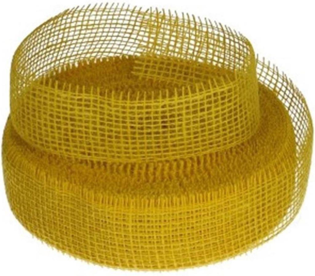 HBx Natural Living Juteband 400x5cm gelb