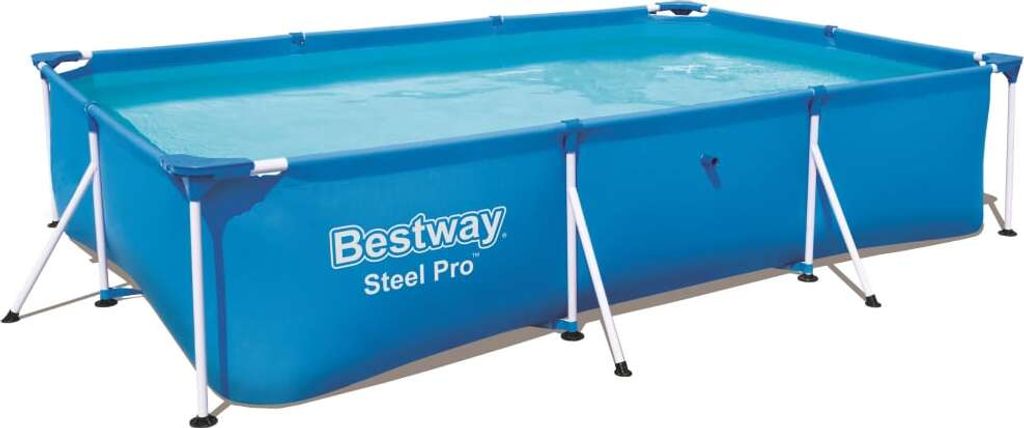 Bestway Steel Pro Swimming Pool mit Stahlrahmen 300x201x66 cm 56404