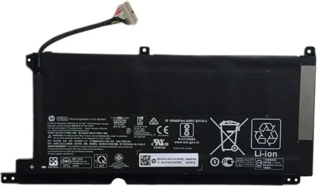 Batterie Li-ion PG03052 4.55Ah 52Wh Haute Capacité pour HP W125772994