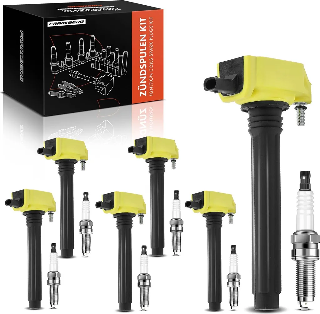 Kit Risparmio 12 Pezzi Frankberg: Bobine e Candele Dodge/Jeep 3.6 - 1