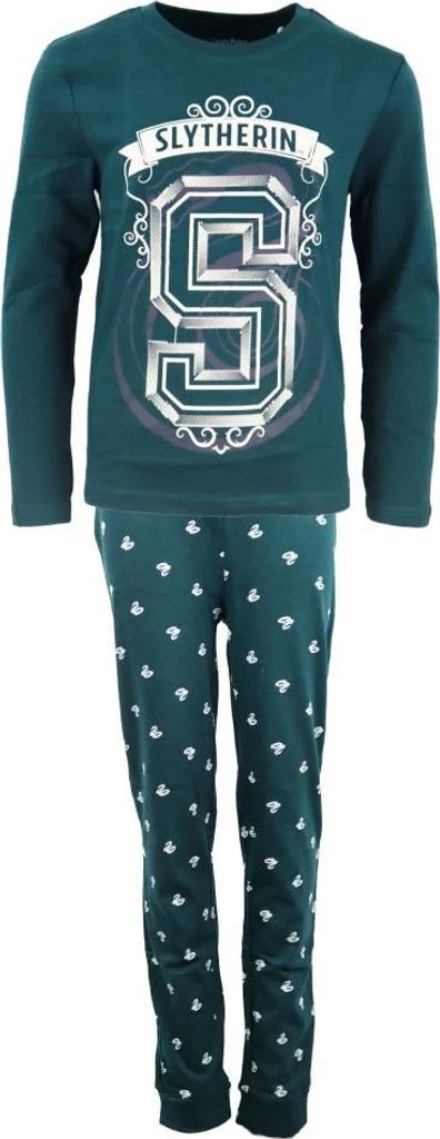 Harry Potter Gryffindor Slytherin Jungen Schlafanzug Pyjama Produktbild 