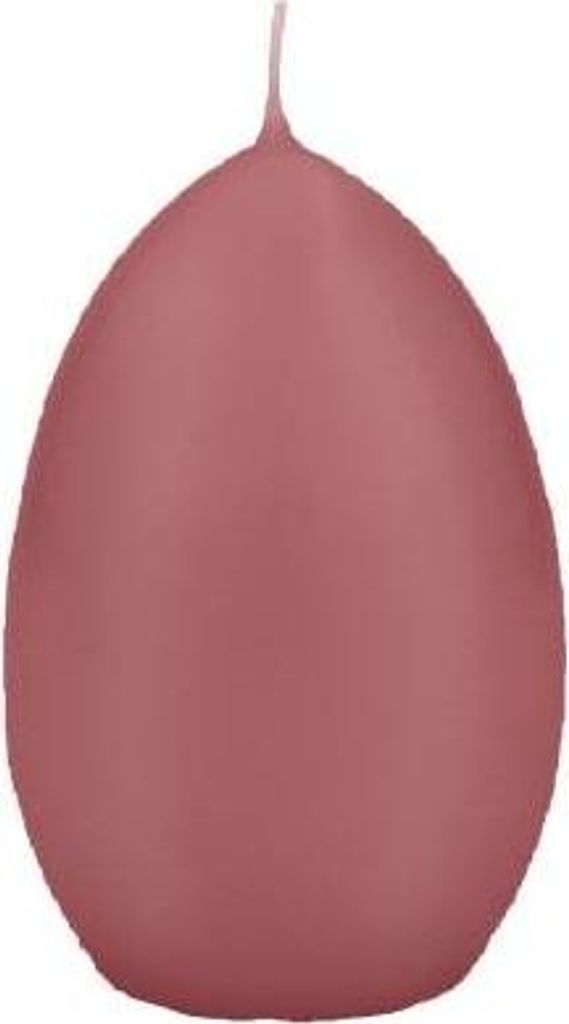 Eikerzen Erdbeerrosa (Altrosa) 90 x Ø 60 mm, 8 Stück