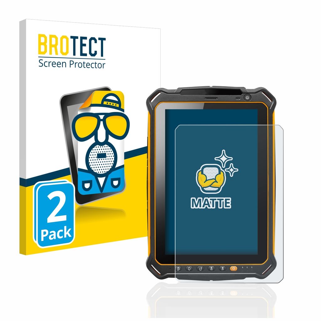 2x BROTECT Schutzfolie für i.safe MOBILE IS930.2 Displayschutz Displayschutzfolie Folie Matt Entspiegelungsfolie