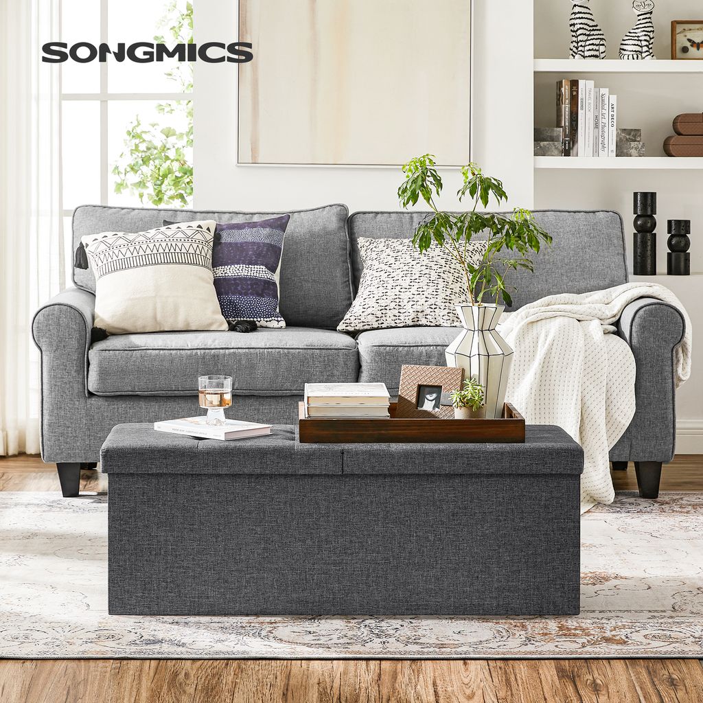 SONGMICS sedací truhly skládací 120 L úložný prostor Obrázek produktu 