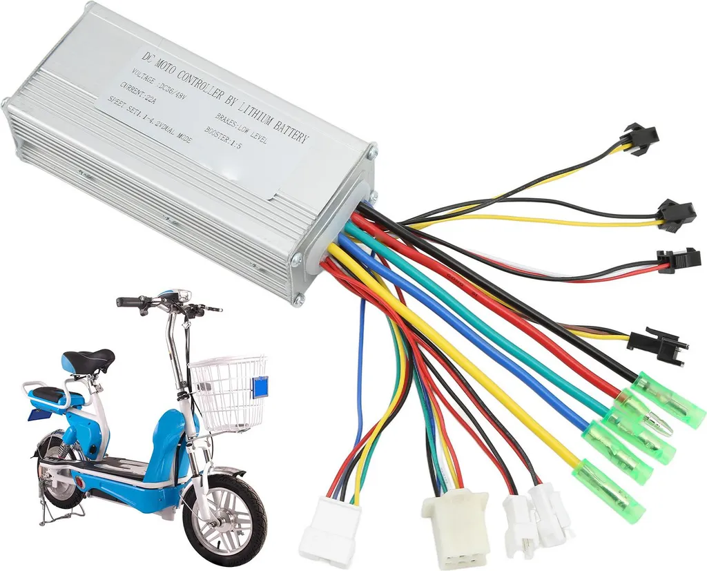 Boîtier de contrôle 500W pour conversion de vélo électrique 36V ou 48V - 4