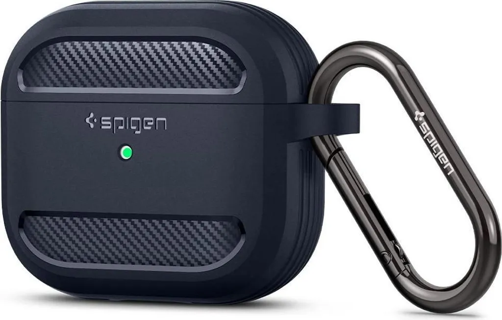 Offerta Custodia Spigen AirPods 3 Rugged Armor Grigio Antracite