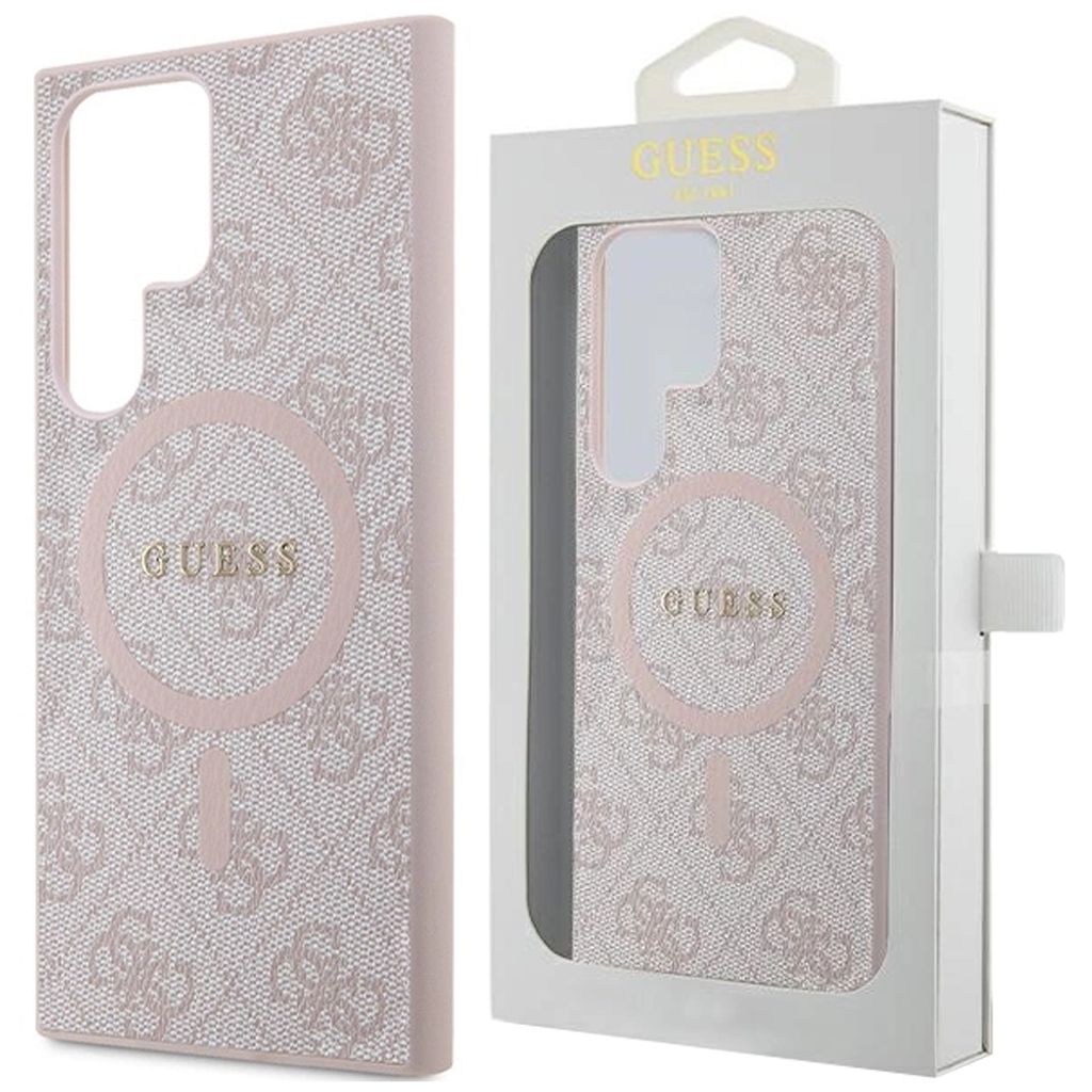Etui Guess 4G Collection Leather Metal Logo Magsafe Na Zdjęcie produktu 