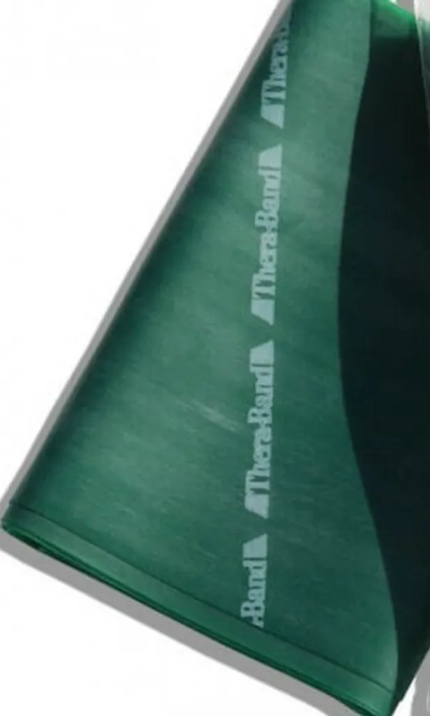 Thera-Band Vert Élastique de Renforcement 2m x 12,5cm Matière Épaisse
