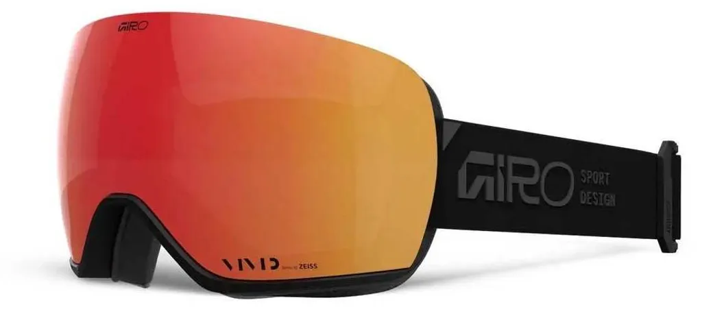 Masque de snowboard GIRO Article II gris - Double écran VIVID Zeiss