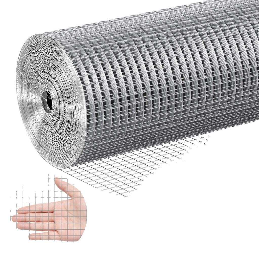 VEVOR, malla metálica, 915 mm x 15,24 m, alambre para Imagen del producto 