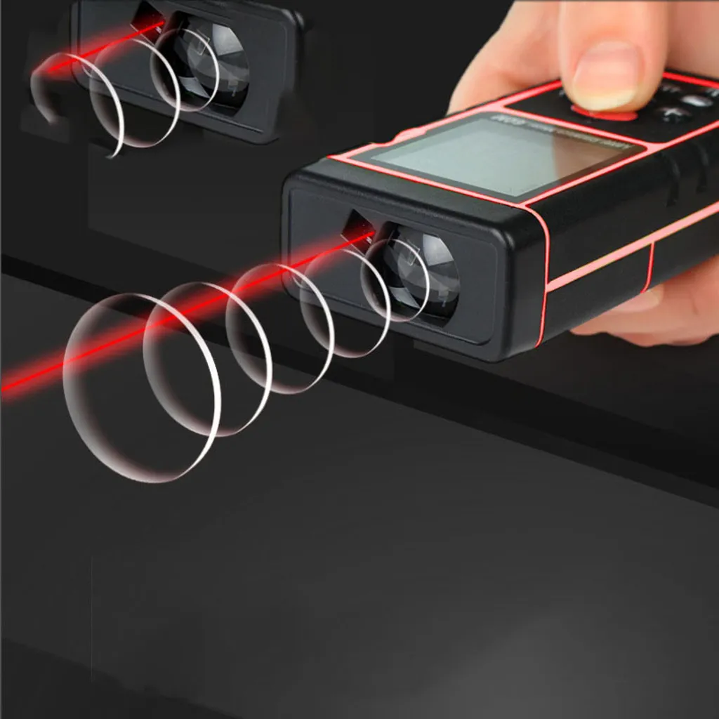Télémètre laser 40M avec écran LCD rétro-éclairé et modes multiples - 6