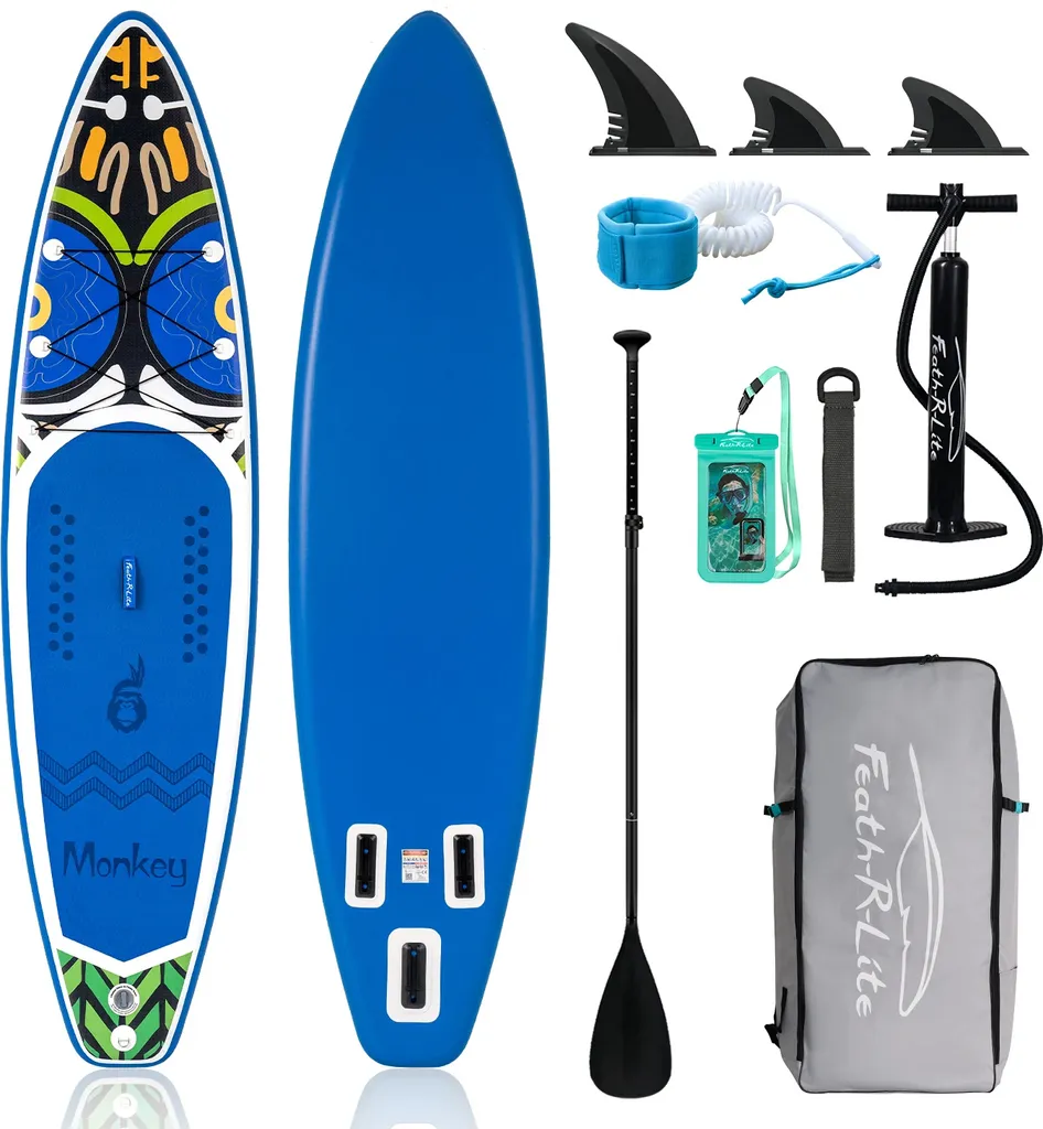 Paddle Gonflable Stable Évitant les Chutes avec Kit Complet
