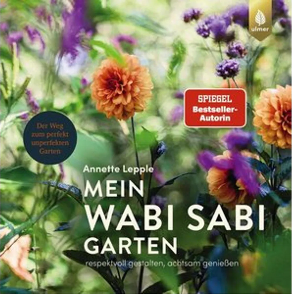 Livre jardin Wabi-Sabi pour réduire l'entretien et accepter la nature