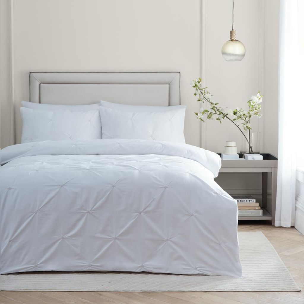 Paoletti - "Elysia" Bettwäsche-Set, Baumwolle, wendbar RV3631 (Doppelbett) (Champagnerfarben)
