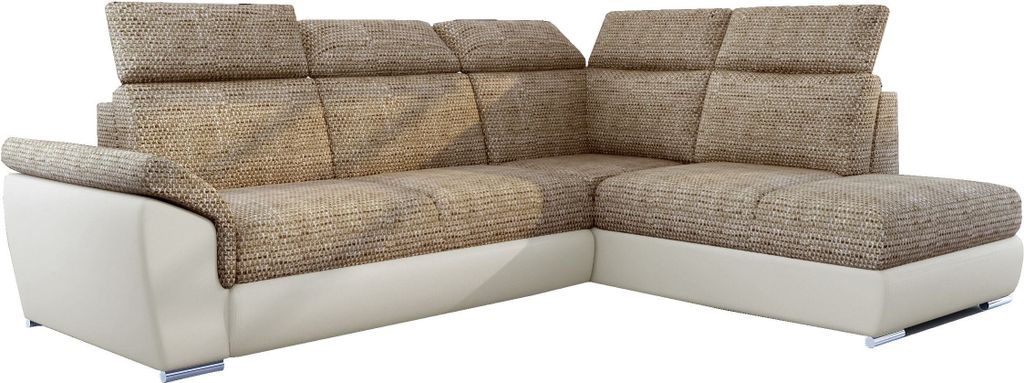Großes Multifunktionssofa, Ecksofa, Ecksofa mit Schlaffunktion, Bettsofa mit Bettzeugablage, klassischer Stil, L-förmiges Sofa moderne Inneneinri...